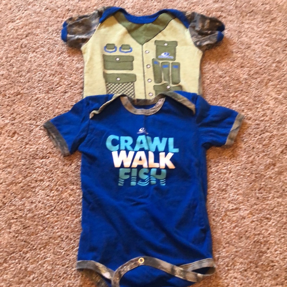 24 month mossy oak onesies